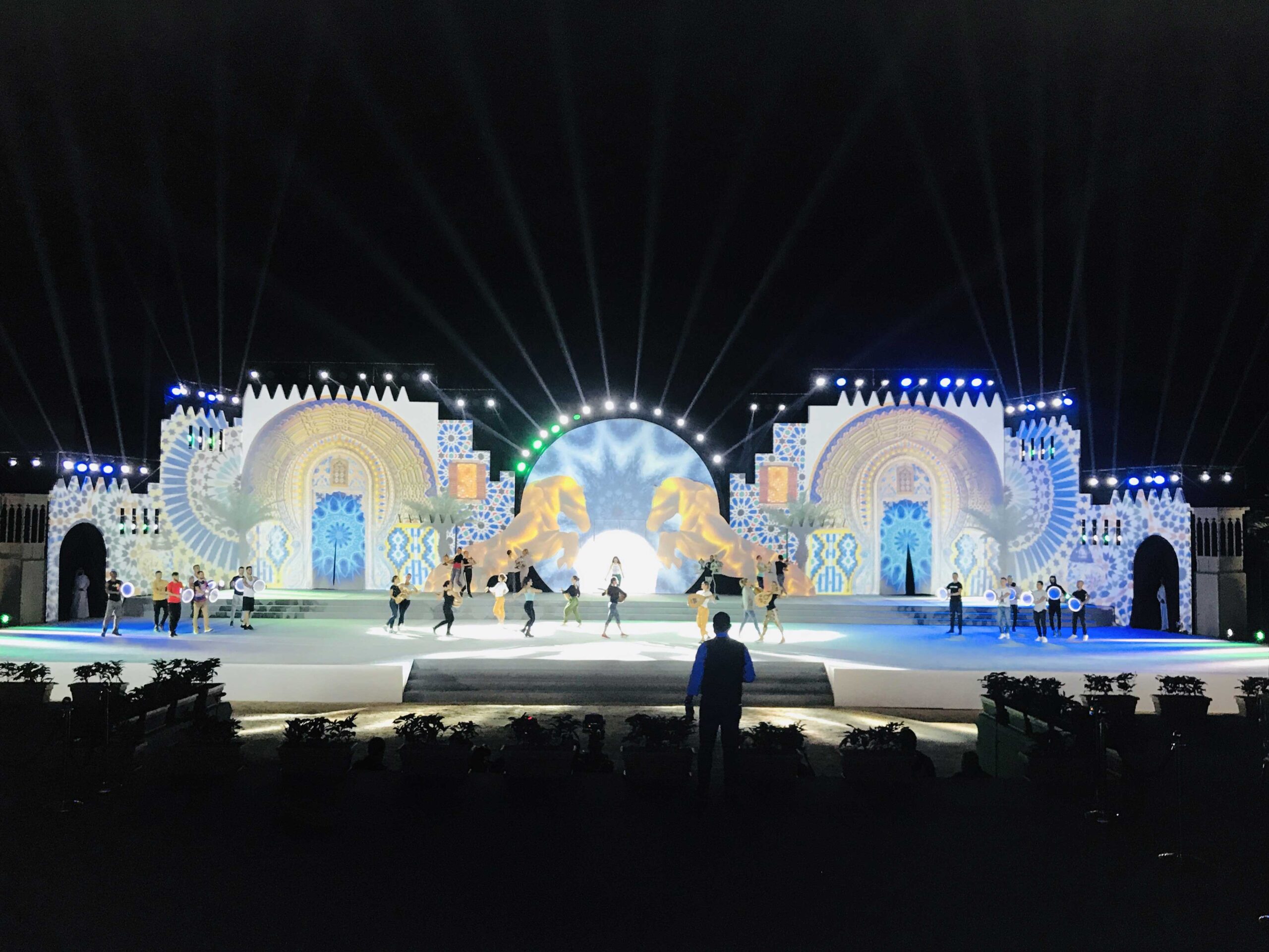 Stage Decoration In Dubai Royal Falcon Events