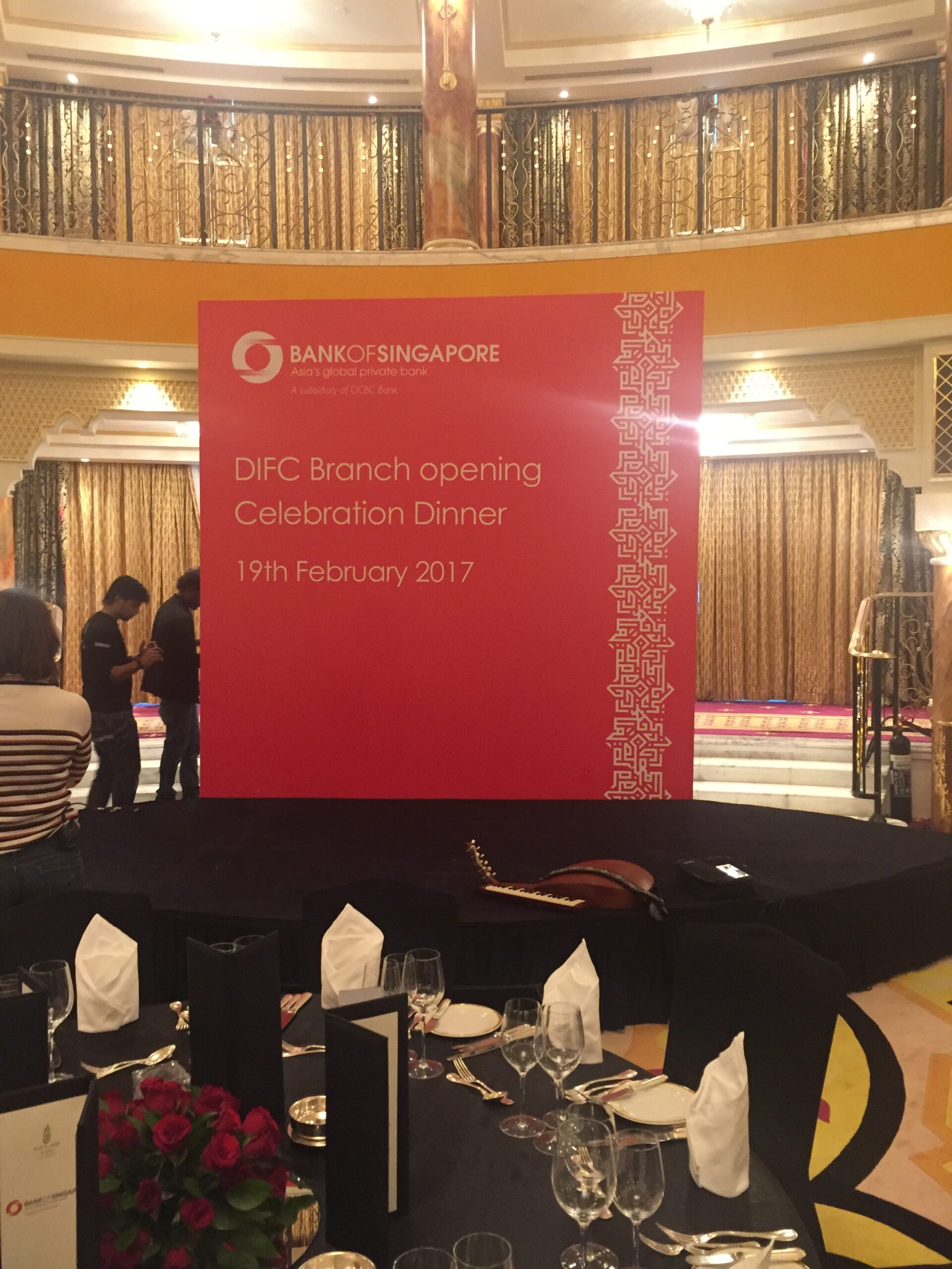 DIFC Branck Opening Celebration Dinner