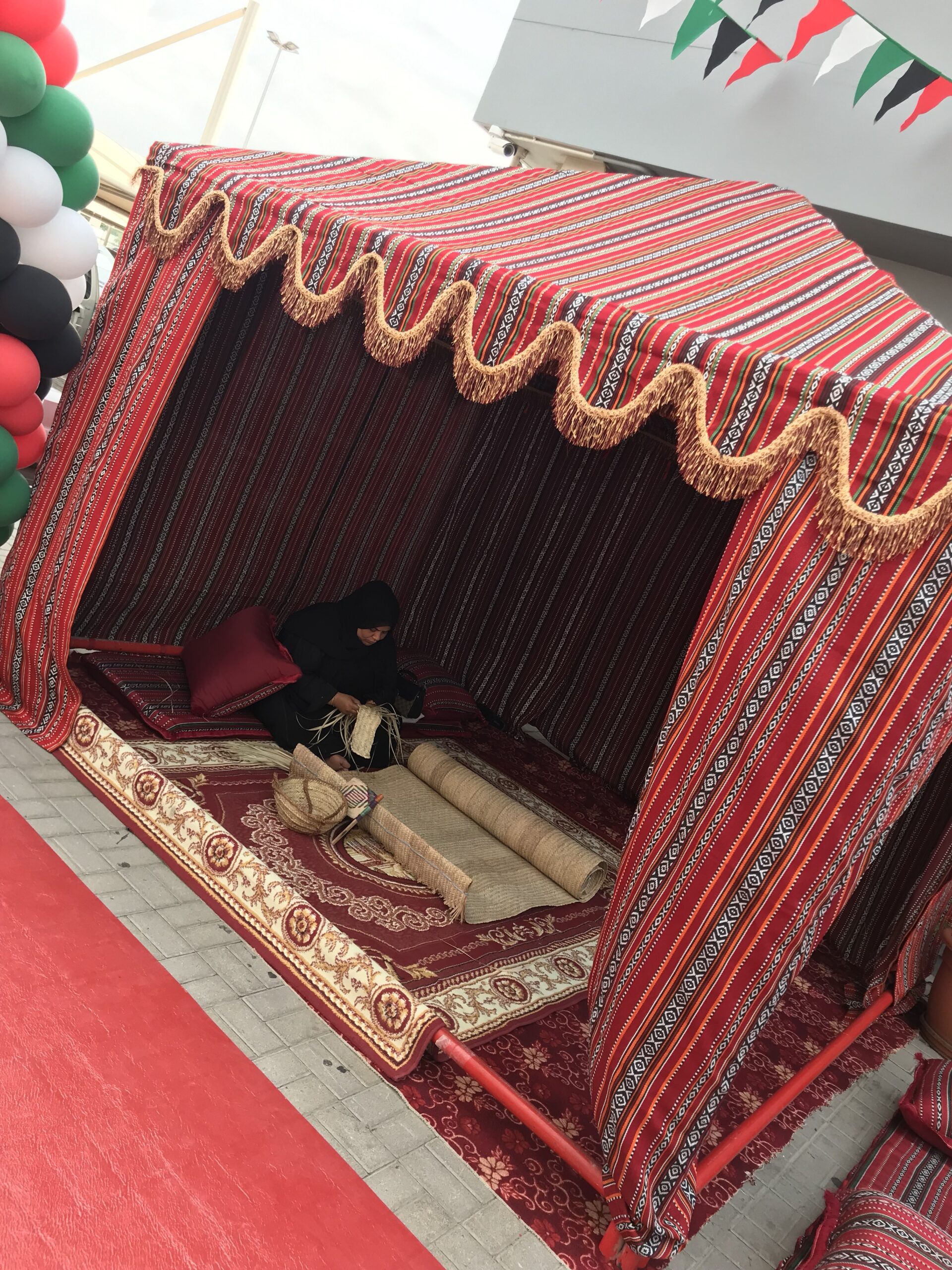 Majlis tent Setup