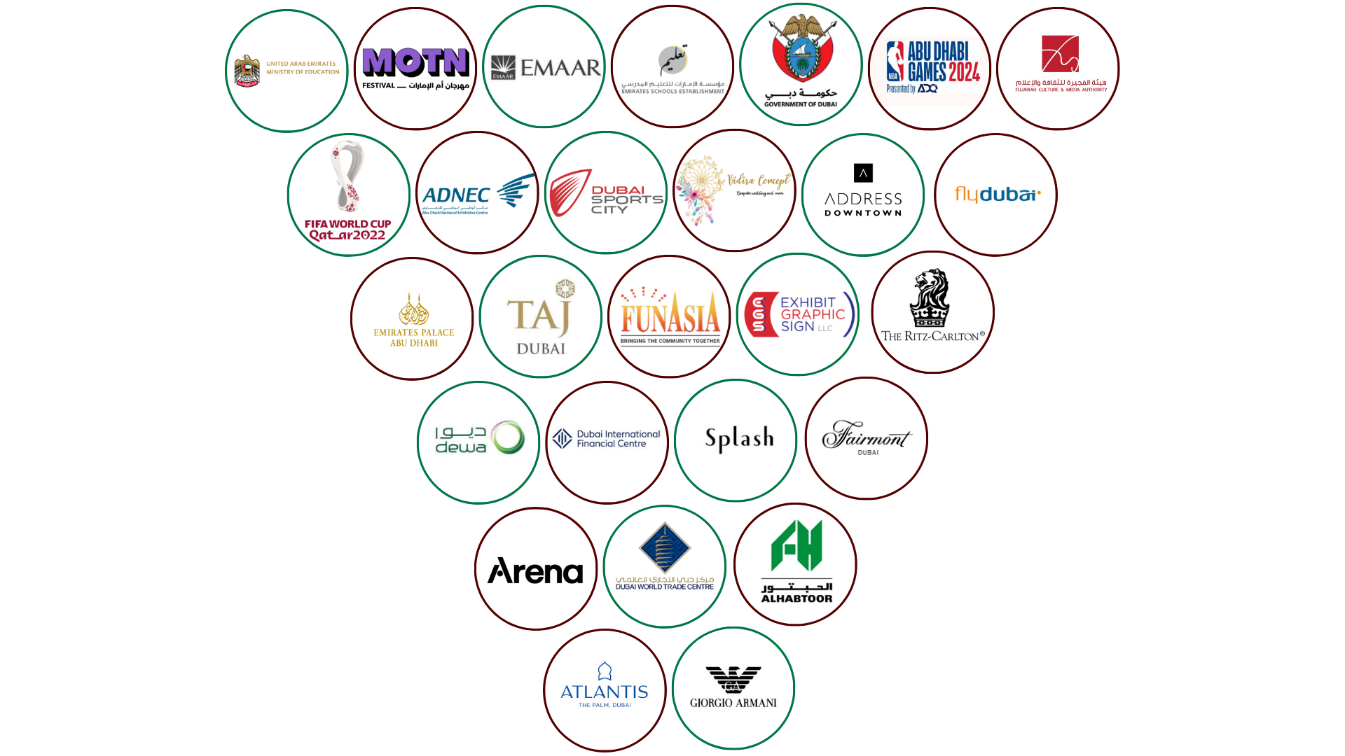 Royal Falcon RFE Client Logos
